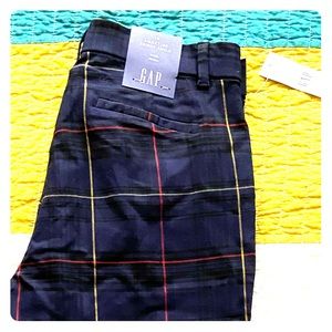 Gap Factory- Plaid Skinny Ankle Pants